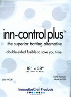 Inn-Control Plus Fusible Batting Alternative 58in x 18in