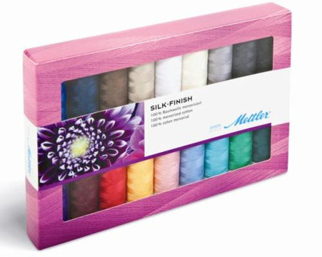 Mettler Silk Finish Gift Pack 18 spools