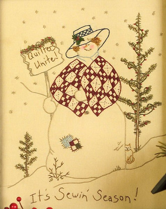 Quilting Snowladies - It's Sewing Season