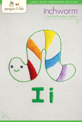 I Inchworm Hand Embroidery