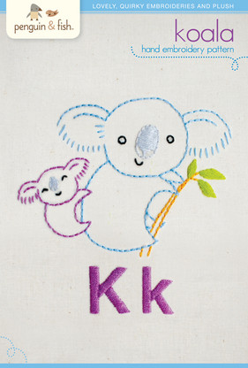 K Koala Hand Embroidery