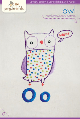 O Owl Hand Embroidery
