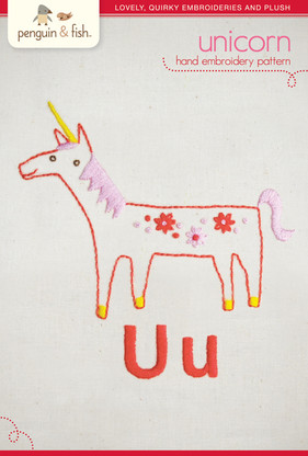 U Unicorn Hand Embroidery