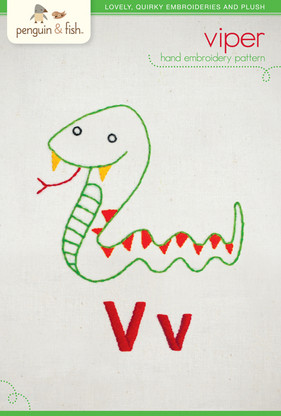 V Viper Hand Embroidery