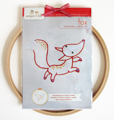 Fox Hand Embroidery Kit