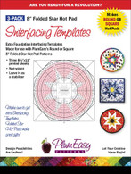 Hot Pad Interfacing Templates 3/pkg