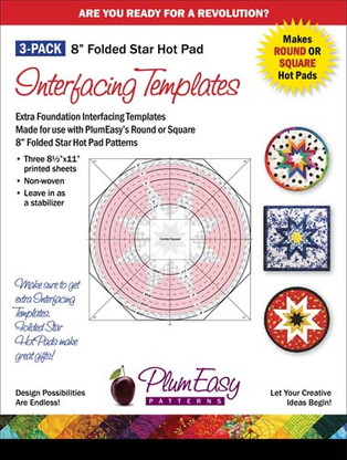 Hot Pad Interfacing Templates 3/pkg