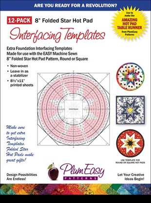 Hot Pad Interfacing Templates 12/pkg
