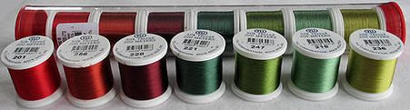 YLI Silk #100 Classic Applique Set Elly Sienkiewicz Thread Assortment