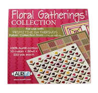 Aurifil Cotton 50 wt 10 Small Spools Floral Gatherings Thread Collection