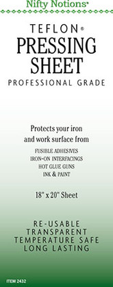 Teflon Pressing Sheet 18in x 20in