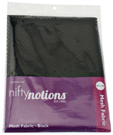 Mesh Fabric 1/2yd x 50in Black