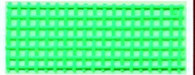 Vinyl Mesh Roll 36in x 5yd Lime Green