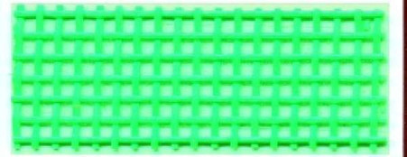 Vinyl Mesh Roll 36in x 5yd Lime Green