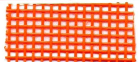 Vinyl Mesh Roll 36in x 5yd Orange
