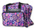 Sewing Machine Tote Purple Floral Paisley