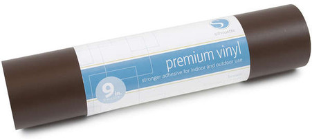 Silhouette Premium Vinyl On A Roll 9in x 10ft Brown