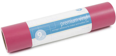 Silhouette Premium Vinyl On A Roll 9in x 10ft Dark Pink