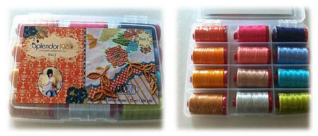 Aurifil Cotton 12 wt 12 Large Spools Bari J Ackerman Splendor Thread Collection