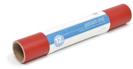 Silhouette Premium Vinyl On A Roll 12in x 6ft Dark Red