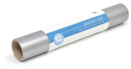 Silhouette Premium Vinyl On A Roll 12in x 6ft Silver