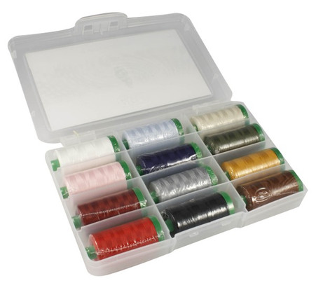 Aurifil Mako Cotton 40 wt 12 Large Spools Thread Set