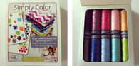 Aurifil Cotton 28 wt 10 Small Spools Vanessa Christenson Simply Color Thread Collection