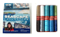 Aurifil Cotton 50 wt 10 Small Spools Sheena Norquay Seascape Thread Collection