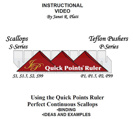 Instructional DVD For Quick Points Scallop Ruler