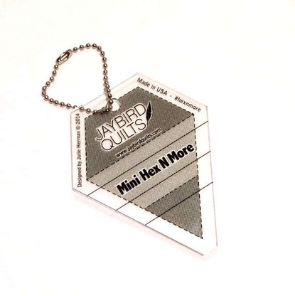 Mini Hex N More Ruler Keychain