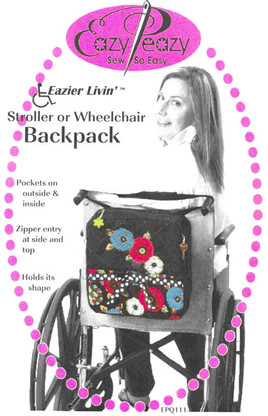 Eazier Livin' Stroller or Wheelchair Backpack