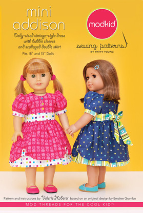 Mini Addison: Dolly Sized Vintage Dress and Skirt