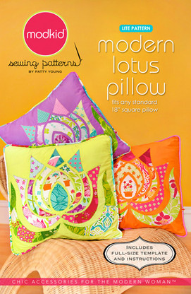 Modern Lotus Pillow