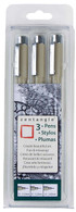 Zentangle Pigma Pen Set 3pc