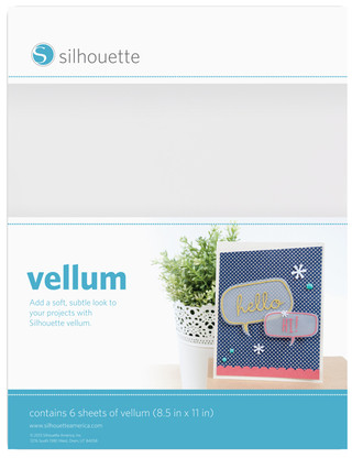 Vellum 6/pkg 8.5in x 11in