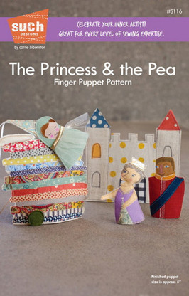The Princess & The Pea Finger Puppet Pattern