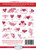 Mylar Embroidery CD Designs Mylar Swirly Curly Hearts