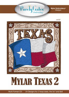 Mylar Embroidery CD Designs Mylar Texas 2