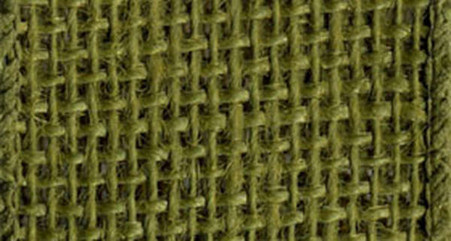 Burlap Wired Ribbon 2-1/2in x 10yd Moss