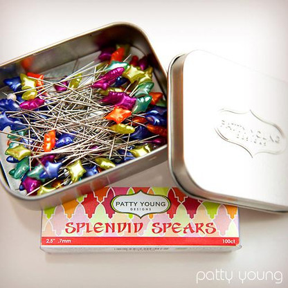 Splendid Spears Designer Pins by Patty Young