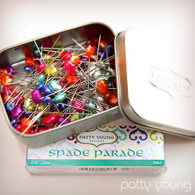 Spade Parade Designer Pins by Patty Young