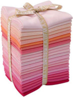 Fat Quarter Kona Cotton Solids Pretty Peonies Colorway 22pcs