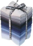 Fat Quarter Kona Cotton Solids Slate Rock Colorway 22pcs