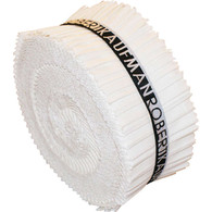 Roll Up Kona Solids Snow Colorway 40pcs