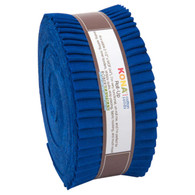 Roll Up Kona Solids Riviera Color 40pcs 2-1/2in Strips