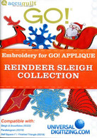 Reindeer Sleigh Collection CD-ROM - Accuquilt Companion