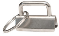 Key Fob 1-1/4in Silver 10/Pkg