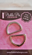 Sew Pretty D-Rings Silver