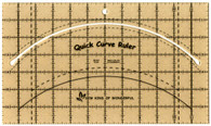 Quick Curve Ruler 7in x 10in