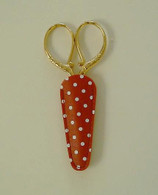 Embroidery Scissor Case Red